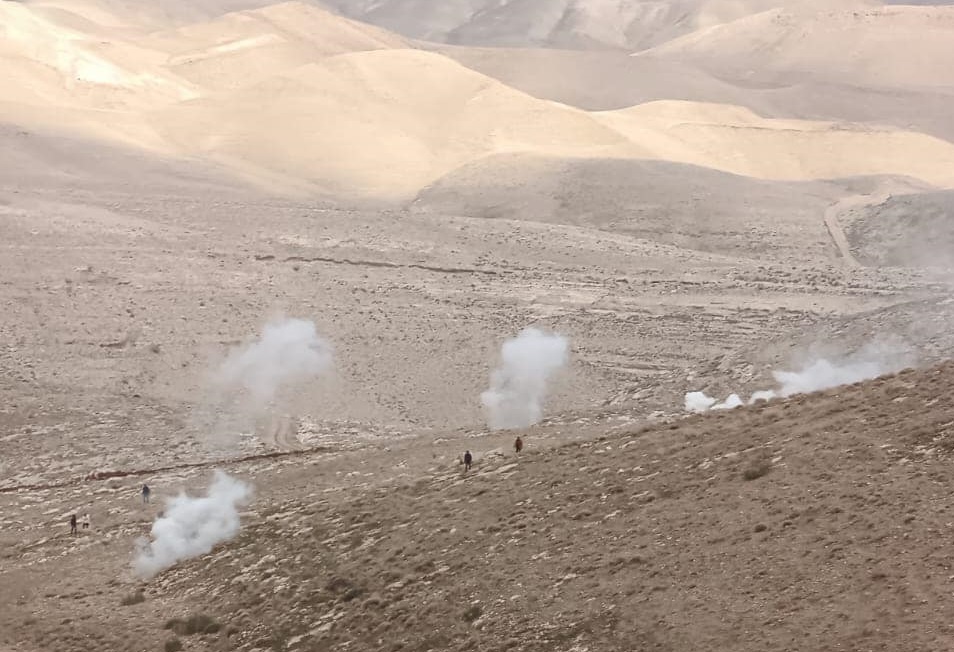 من أراضي برية تقوع التي يحاول المستوطنون الاستيلاء عليها- صورة أرشيفية